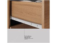 Cômoda 7 Gavetas 2 Portas Demóbile London - 10