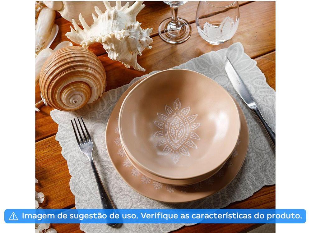 Jogo Americano Mandacaru Martha Medeiros Areia 4 Peças 43x30cm - 2