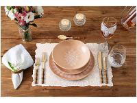 Jogo Americano Mandacaru Martha Medeiros Areia 4 Peças 43x30cm - 1