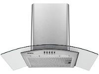 Coifa de Parede Mondial 60cm Inox até 4 Bocas Curvo CF60-01 - 1