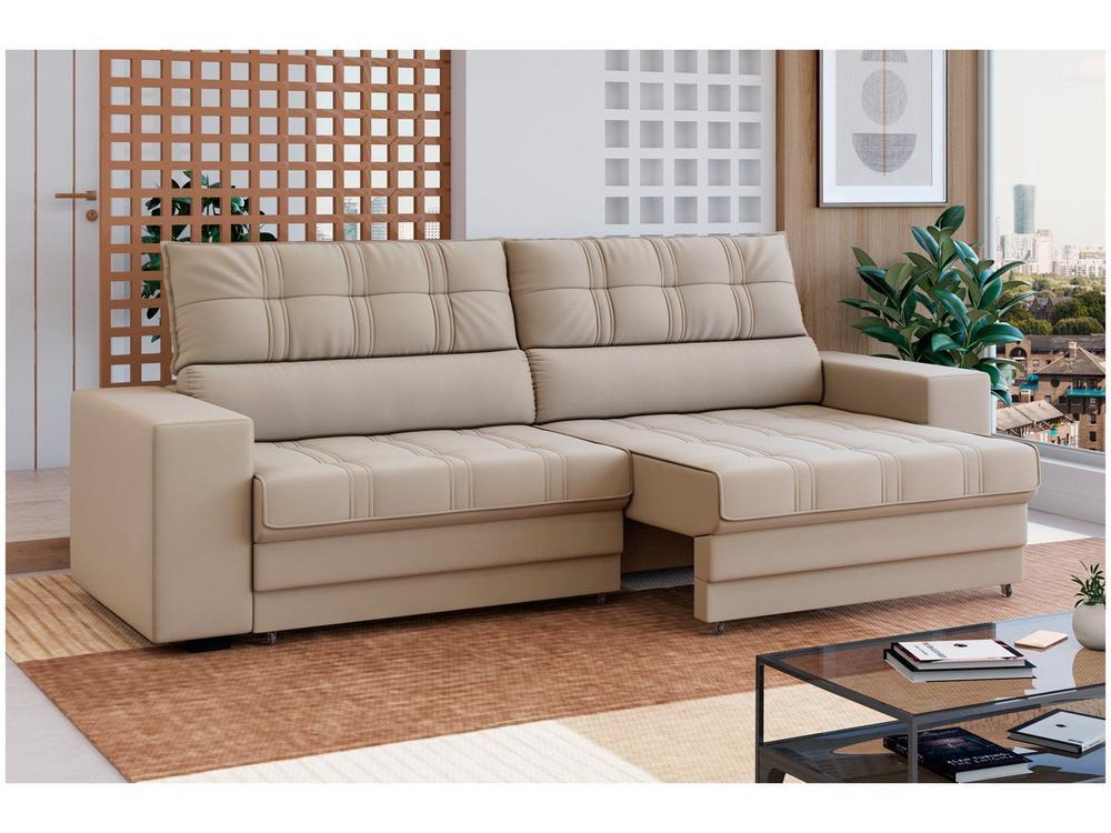 Sofá Retrátil Reclinável 3 Lugares Veludo Medelín Besthouse - 6