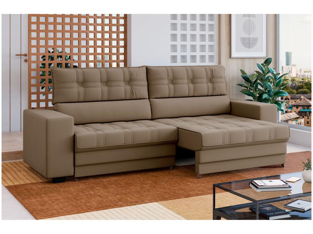 Sofá Retrátil Reclinável 3 Lugares Veludo Medelín Besthouse - 4