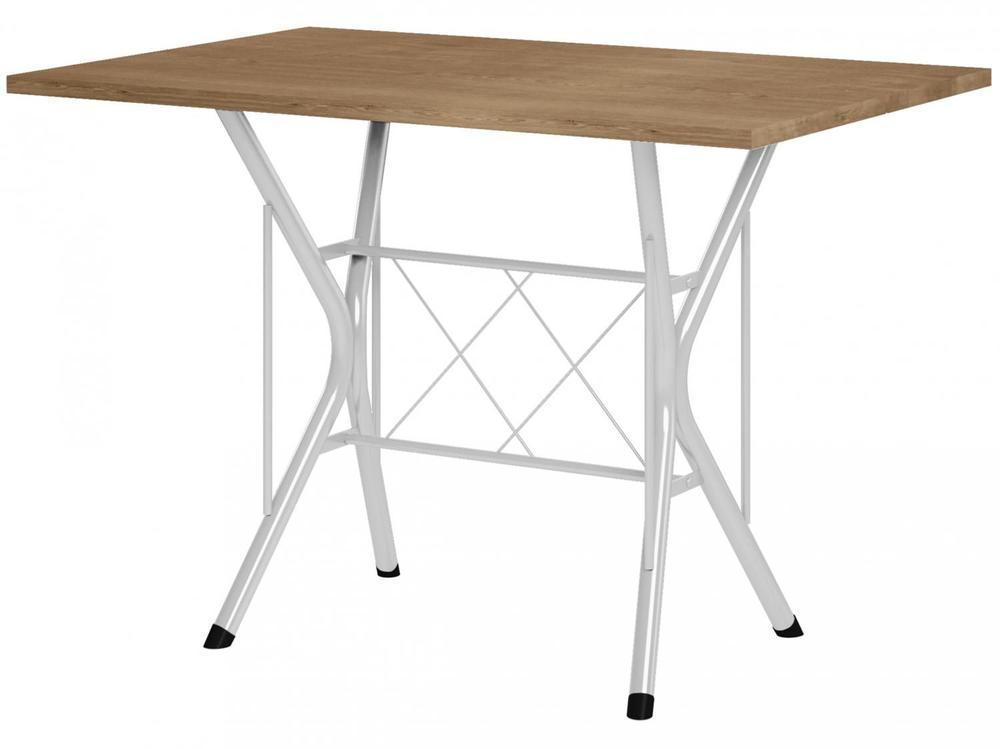 Mesa de Jantar 6 Cadeiras Retangular Branca - 6