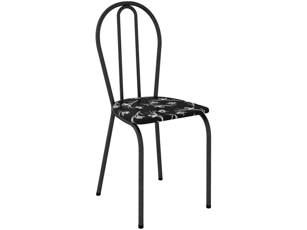 Mesa de Jantar 6 Cadeiras Retangular Preta  - 7