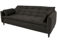 Sofá-cama Casal 3 Lugares Reclinável Suede Linoforte Estela - 6