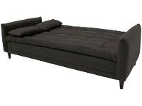 Sofá-cama Casal 3 Lugares Reclinável Suede Linoforte Estela - 7