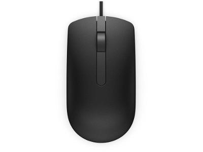 Mouse Dell Óptico 1000 DPI 3 Botões MS116
