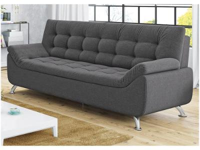 Sofá 3 Lugares Suede Linoforte Durban