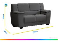 Conjunto de Sofás 2 e 3 Lugares Milão Besthouse