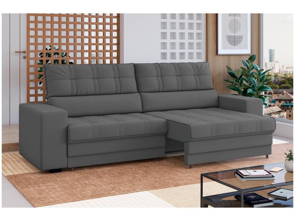 Sofá Retrátil Reclinável 3 Lugares Veludo Medelín Besthouse - 5