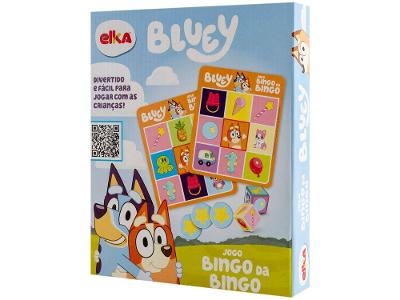 Jogo Bingo da Bingo Bluey Elka