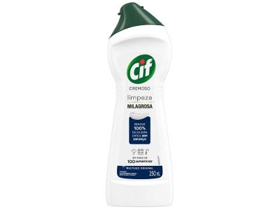 Desengordurante CIF Cremoso Limpeza Milagrosa Remove 100% da Sujeira 250ml
