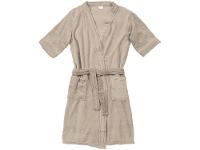 Roupão de Inverno Atlântica Kimono de Microfibra Cru - 1