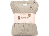 Roupão de Inverno Atlântica Kimono de Microfibra Cru - 3