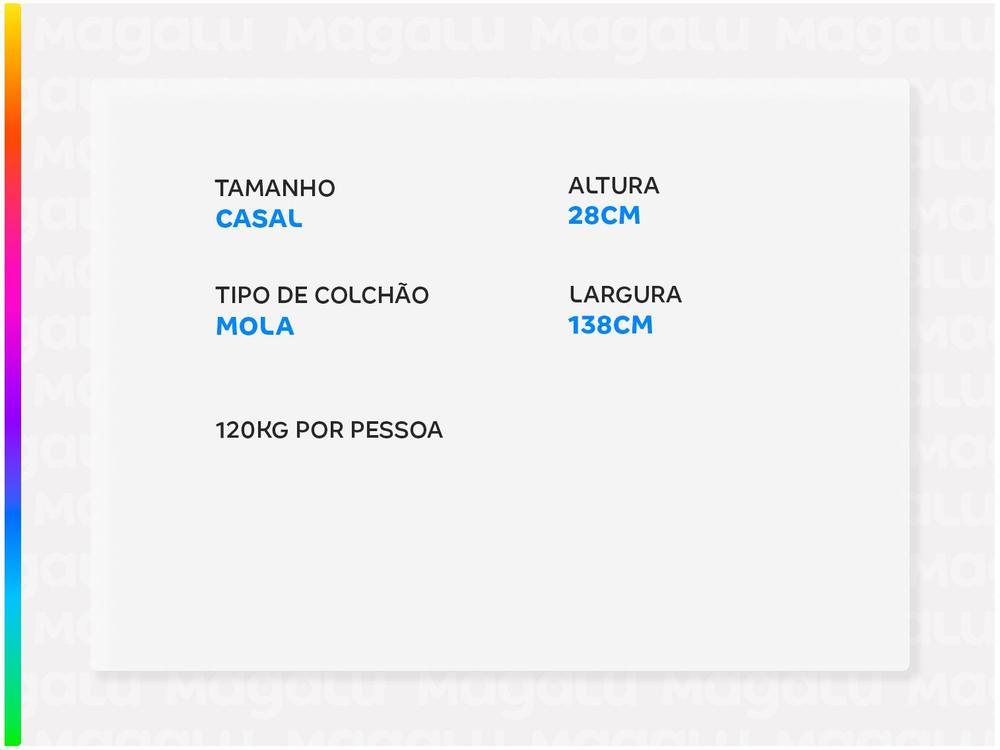 Colchão Casal Plumatex de Mola Ensacada - 3
