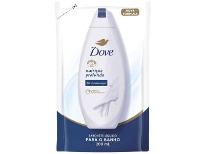 Sabonete Líquido para o Corpo Dove Nutrição Profunda 200ml