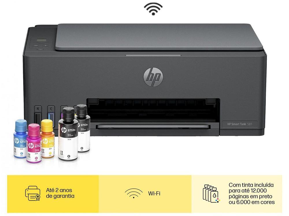 Impressora Multifuncional HP Smart Tank 581 Wi-Fi - 20