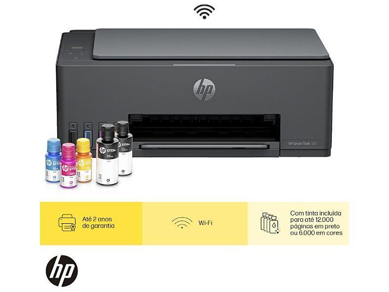 Impressora Multifuncional HP Smart Tank 581 Wi-Fi - 29