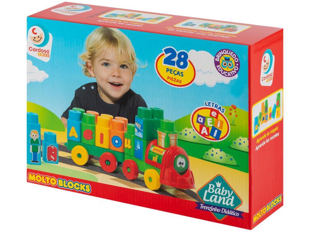 Trem Baby Land Didático Cardoso Toys - 17