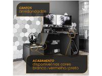 Mesa Gamer XT Racer Space Two Preto e Branco 2 Nichos 1 Porta - 5