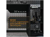 Mesa Gamer XT Racer Control Preta e Branca 5 Nichos
