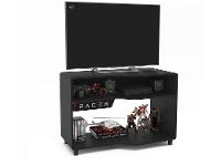 Rack para TV até 40” XT Racer Max Air Preto e Vermelho - 3