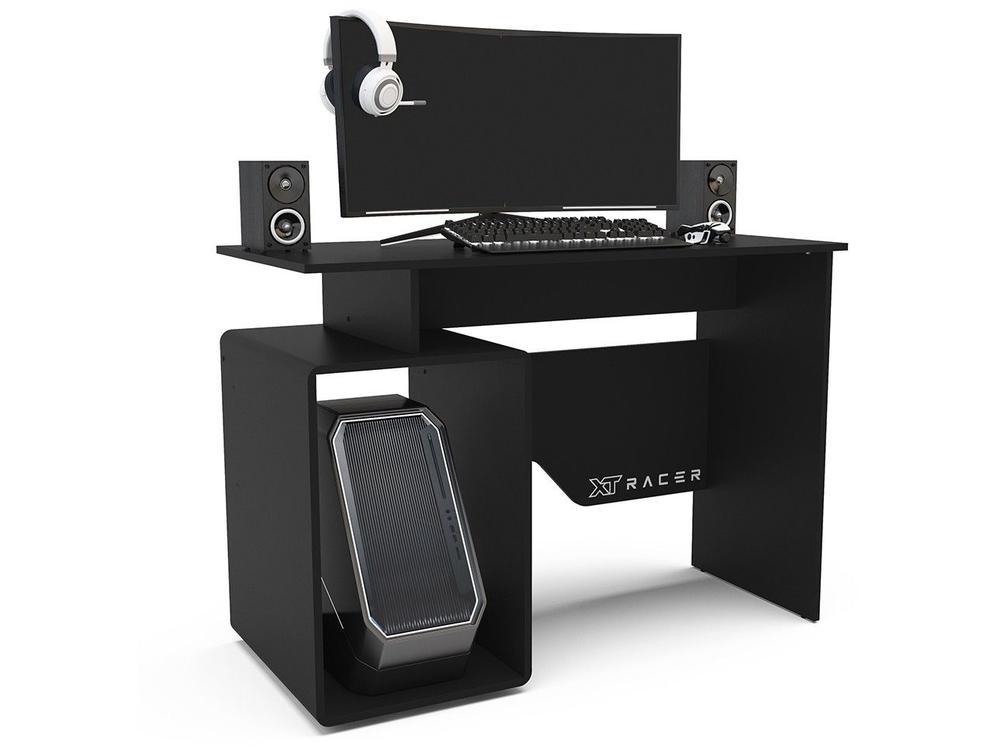 Mesa Gamer XT Racer Art Preto e Branco 1 Nicho - 3