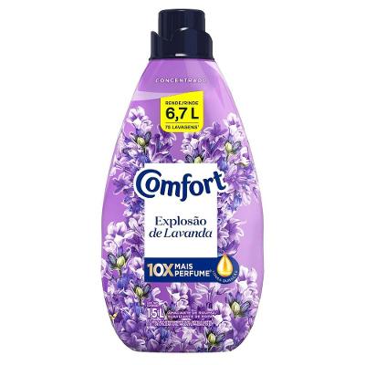 Amaciante Comfort Concentrado Mais Perfume Lavanda 1,5L