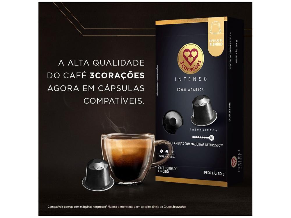 Cápsula de Café Intenso 3 Corações Espresso - 6