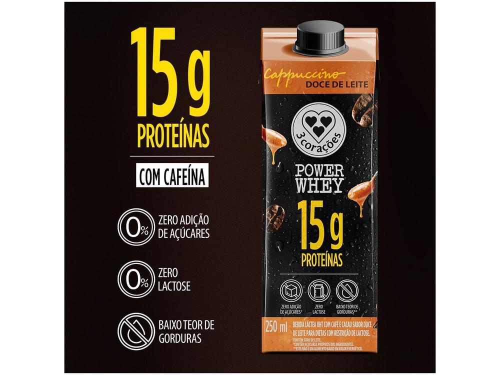Bebida Láctea UHT com 15g de Proteínas 3 Corações - 5