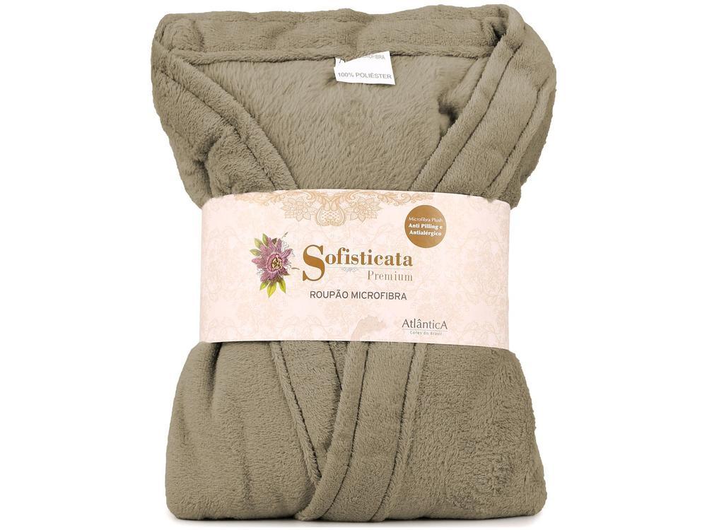Roupão de Inverno Atlântica Kimono de Microfibra Linho - 3