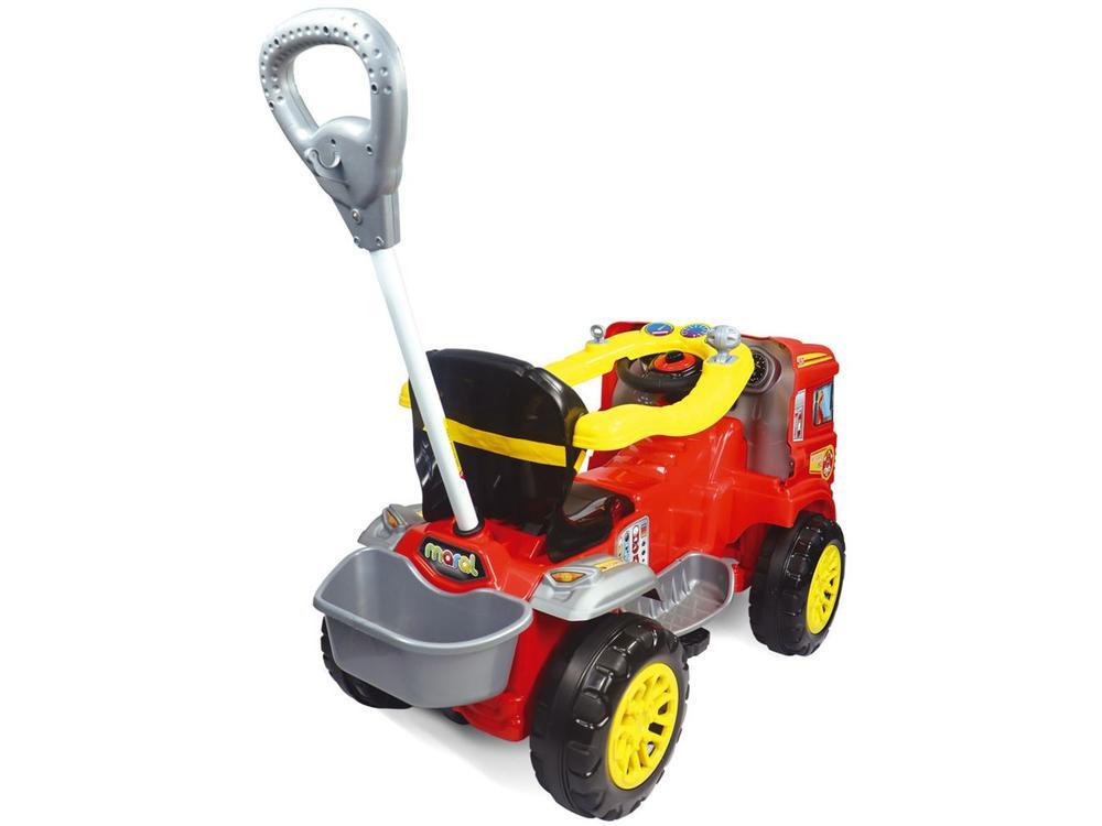 Carrinho de Passeio Infantil Bombeiros com Pedal - 13