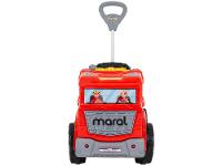 Carrinho de Passeio Infantil Bombeiros com Pedal