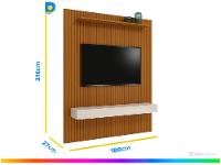 Painel para TV até 75” EDN Móveis Turin - 3