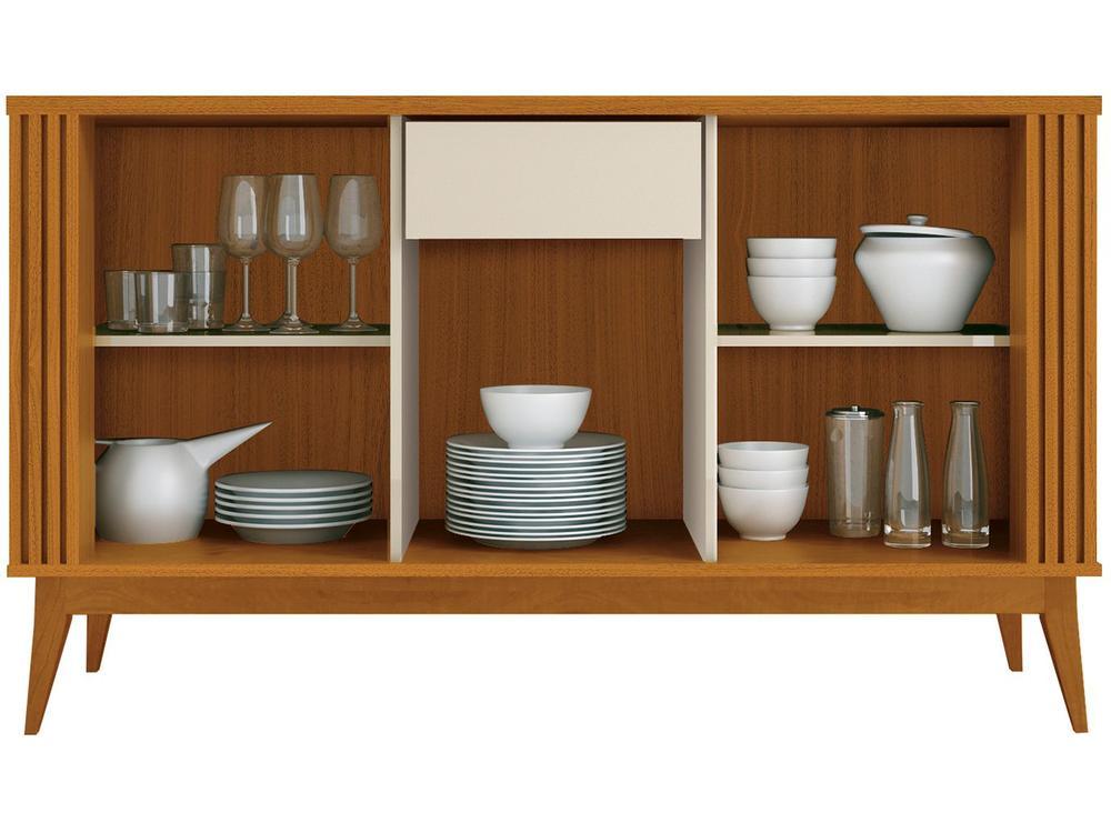 Buffet 3 Portas 1 Gaveta EDN Móveis Argo - 3