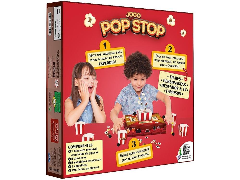 Jogo Pop Stop Tabuleiro Game Office  - 10