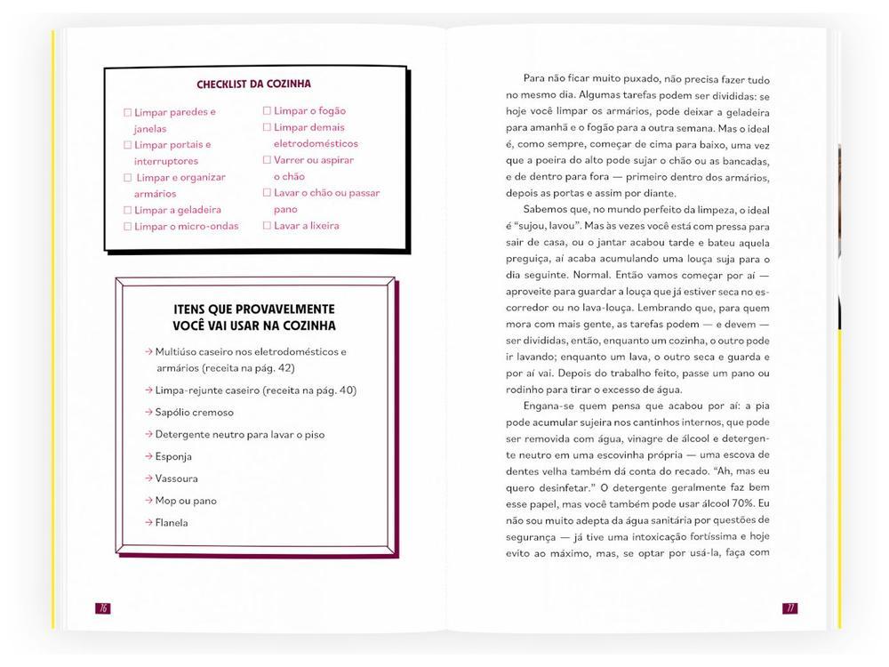 Livro Quem Tem Medo de Faxina? Carol Zappa - 5