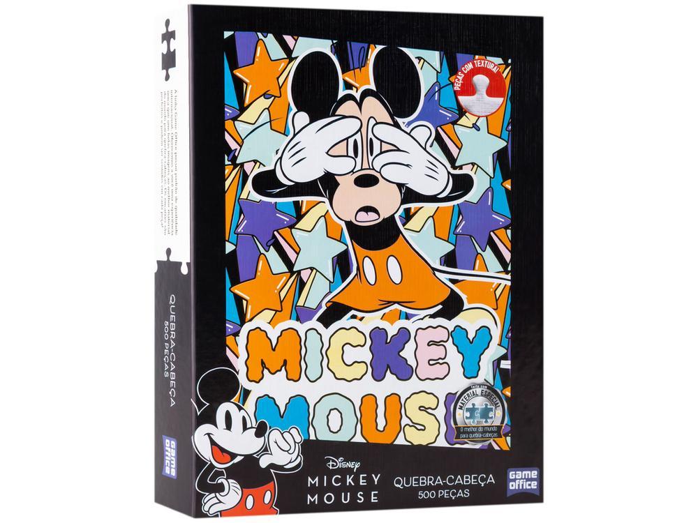 Quebra-cabeças 500 Peças Mickey Mouse Game Office - 1