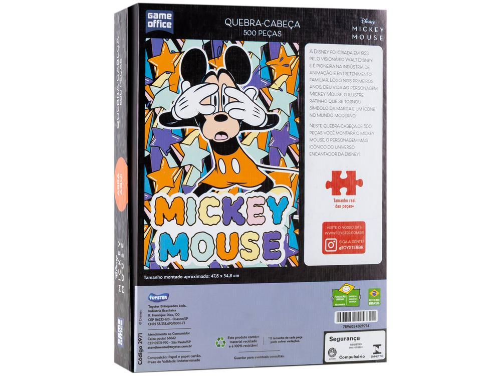 Quebra-cabeças 500 Peças Mickey Mouse Game Office - 5
