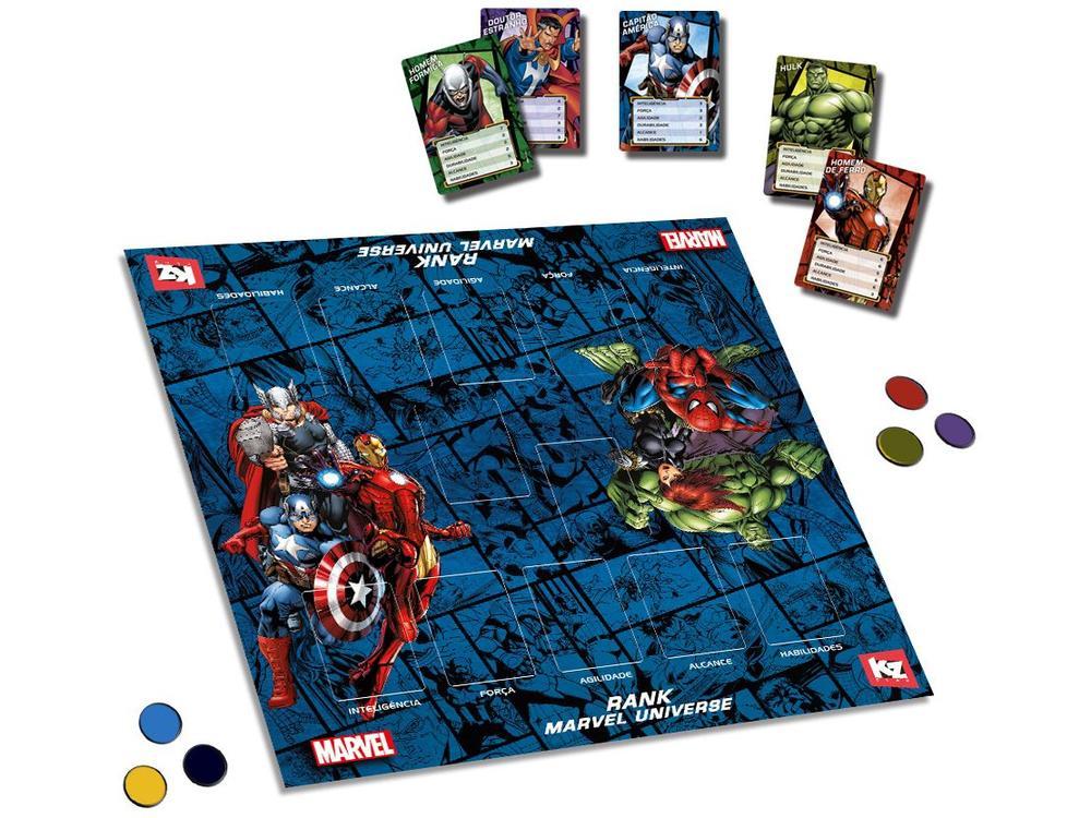 Jogo Rank Tabuleiro Marvel Universe Elka - 8