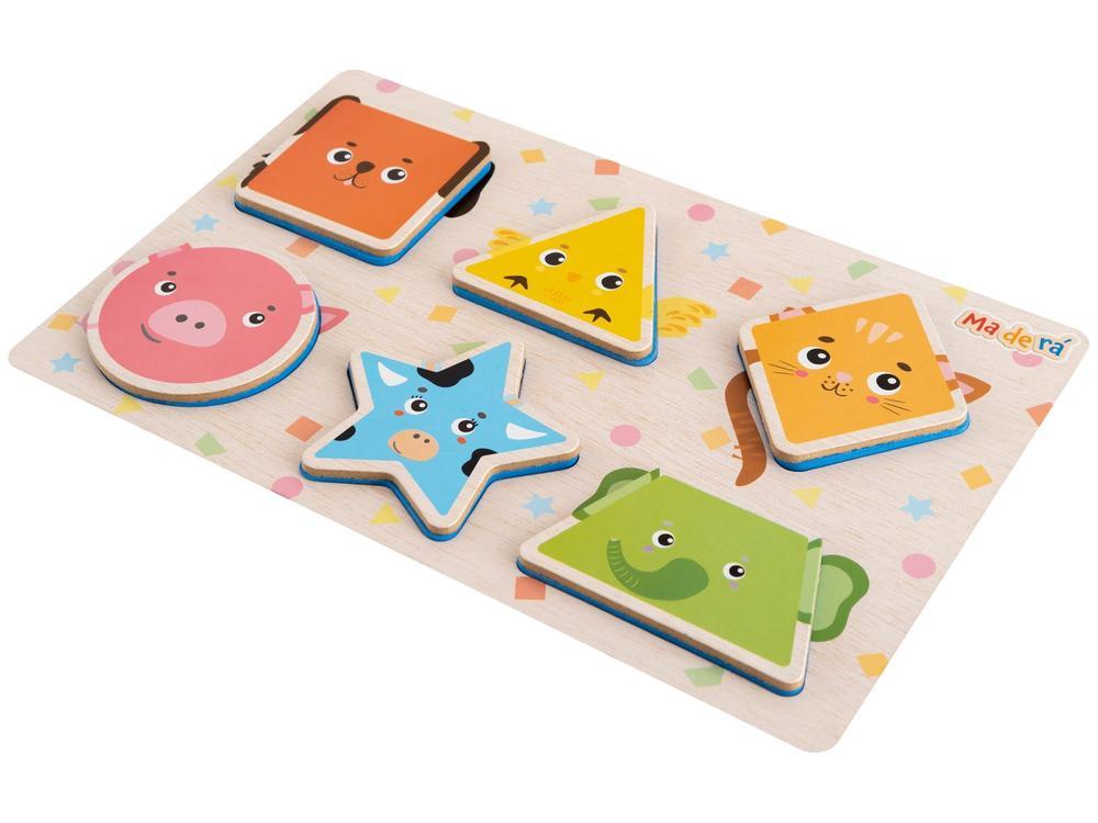 Brinquedo de Encaixar Maderá Encaixando Formas - 4