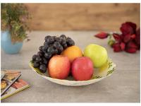 Centro de Mesa de Vidro Redondo Nell Limão - 2