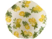 Centro de Mesa de Vidro Redondo Nell Limão - 5