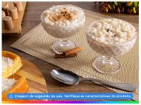 Jogo de Taças  de Sobremesa de Vidro 380ml 6 Peças Haus Concept Bico de Jaca