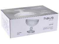 Jogo de Taças  de Sobremesa de Vidro 380ml 6 Peças Haus Concept Bico de Jaca - 7