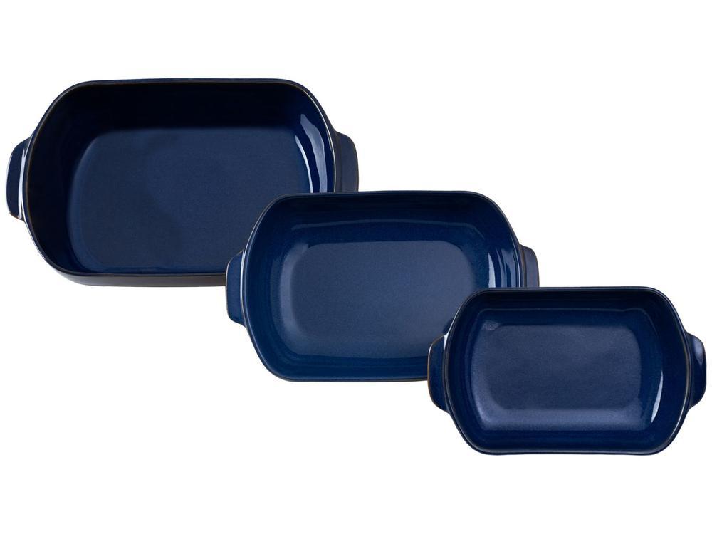 Conjunto de Refratários de Cerâmica Haus Concept Sauté 3 Peças - 4