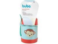 Pote Térmico Infantil Buba Animal Fun Macaco 320ml com Colher - 5