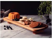 Tábua para Petiscos de Madeira Retangular Tramontina Provence 50x18cm - 8