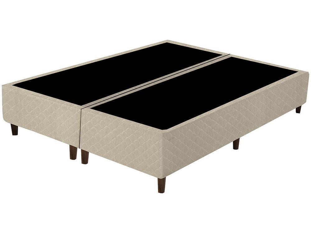 Base Cama Box King Gazin Bipartida 27x193x203cm - 1