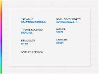 Colchão Solteiro Gazin de Espuma D20 12x88x188cm - 3